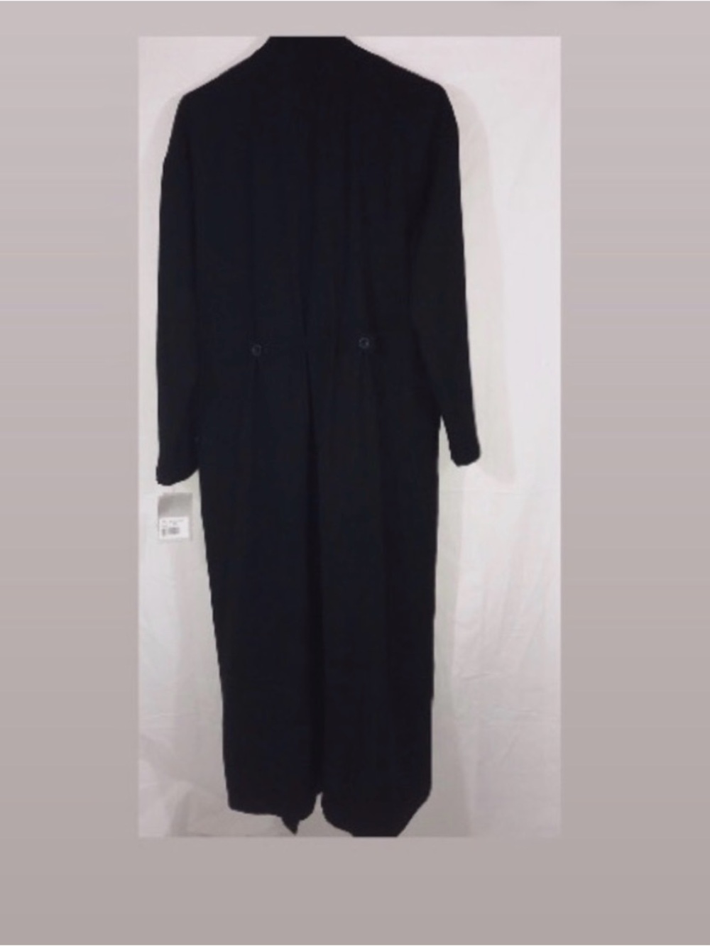 NEW J. Jill Black Long Trench Coat